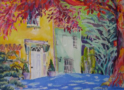 Speen Grange 1 Mixed Media SOLD