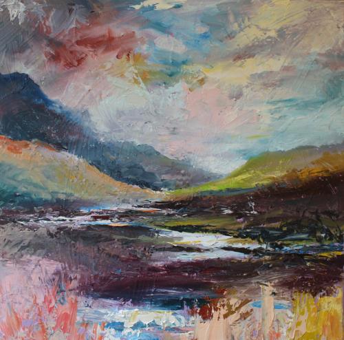 Marshy Landscape. Oil on Canvas. 50 x50 cm SOLD